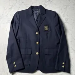 【EASTBOY】 紺ブレ 金ボタン Lサイズ エンブレム ネイビー ブレザー