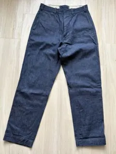 45R薄手デニムパンツ トラウザータイプのサムネイル
