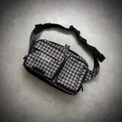 希少✨️ 00s y2k Columbia check Sling Bag 00s Columbia tech waist bag y2k check⁠ - メルカリ