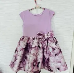 H&M フラワープリントドレス　110 3歳　4歳