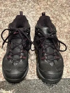 DUNLOP ブラック ハイカットスニーカー