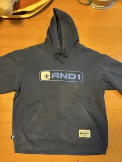 AND1 プルオーバー パーカー ネイビーのサムネイル