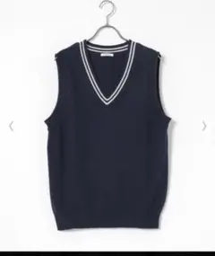 スクールベスト　ハニーズ　ネイビー　Mサイズ　試着のみ