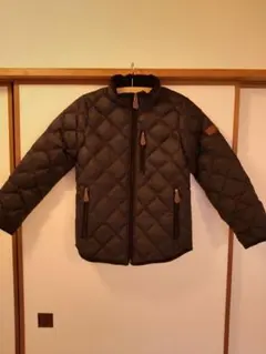 AIGLE キルティングダウンジャケット 黒 XSサイズ 美品 エーグル
