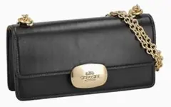 新品 コーチ COACH エライザ ショルダーバッグ ブラック CP008