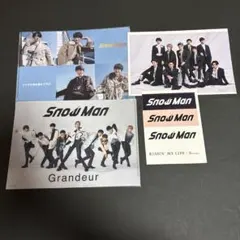 SnowMan Grandeur 特典 クリアファイルセット