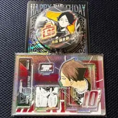 ハイキュー　角名倫太郎　缶バッジ　バースデイジオラマフィギュア～SHINING〜