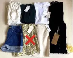 新品タグ付き　夏物コーデ　カジュアルコーデ　まとめ売り　7セット