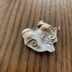 天然真珠貝⭐️ペンダントトップ