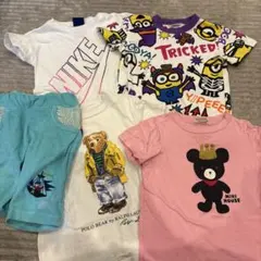 110 半袖Tシャツ　夏服　まとめ売り　男の子　5着