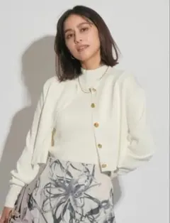 美品　マイストラーダ♡金ボタン　金釦ニットアシロ　アプワイザーリッシェのサムネイル