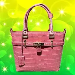 本物クロコ・腹革 シャム クロコダイル トートバッグ MGT - メルカリ