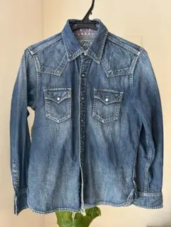 TMT L/S HERITAGE DENIM SHIRT デニムウエスタンシャツ