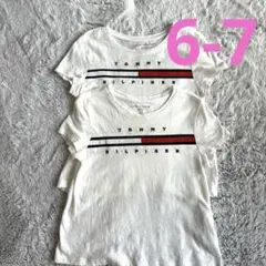 TOMMY HILFIGER Tシャツ　2枚セット S 110 6-7