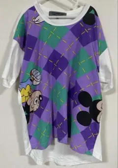 新品　ブラックコムデギャルソン　ディズニー　コラボ　ロンT ボーダー　ミッキー 2025年最新】コムデギャルソン ミッキーの人気アイテム - メルカリ