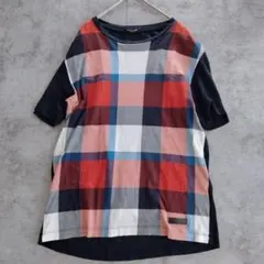 BLACK LABEL CRESTBRIDGE チェック柄 Tシャツ　Mのサムネイル