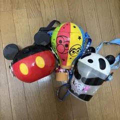 【3点セット】ポップコーンバケット（ディズニー・セサミストリート・パンダ）