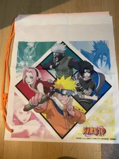 NARUTO ナルト 巾着袋 ナップサック ビニール バッグ - メルカリ