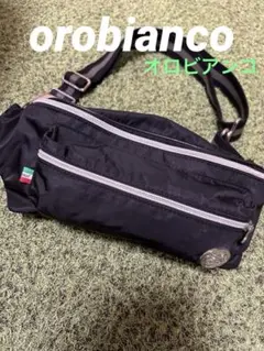 オロビアンコ　orobianco ボディバッグ 黒　ショルダーバック