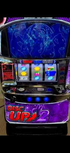 初代　ディスクアップ　４号機　レア　スロット　実機　完動品 サミー ディスクアップ 中古パチスロ実機 [4ch対応] A-SLOT