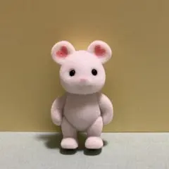 シルバニアファミリー　服なし　マシュマロネズミの赤ちゃん