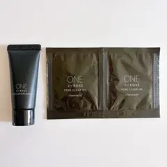 ONE by KOSE ポアクリアオイル　スクラブウォッシュ　サンプル　試供品
