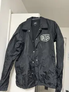 Deus Ex Machina ブラック ナイロンジャケット S