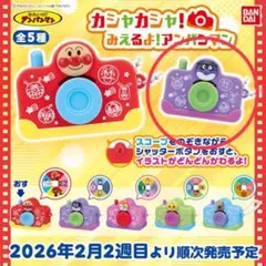 カシャカシャ！みえるよ！アンパンマン バイキンマン