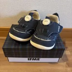 IFME patto ベビーシューズ 13.0cm チェック柄