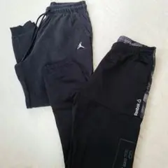 JORDANスウェット＆Reebokパンツ Lサイズ