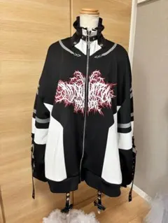 DimMoire ディムモアール ロゴプリントジャージトップス Mサイズ