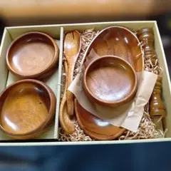 HUMMING BIRD 木製食器セット ボウル スプーン