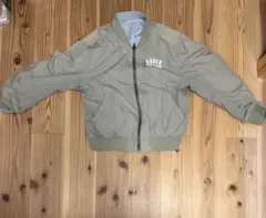 グレー コットンブレンドリバーシブルジャケット