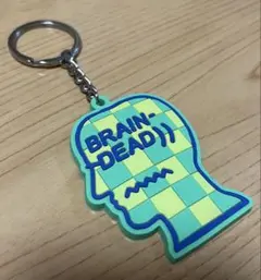 BRAIN DEAD キーホルダー チェック柄キーチェーン