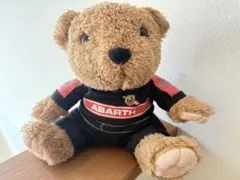 abarth ぬいぐるみ テディベア クマ アバルト FIAT イタリア 美品