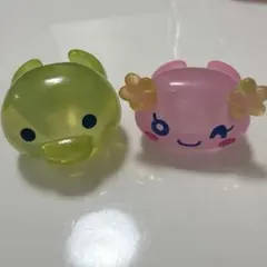 たまごっち　ぷくっとクリアリング　くちぱっち　ふらわっち