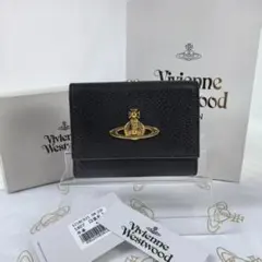 Vivienne Westwood ブラック 三つ折り財布 - メルカリ