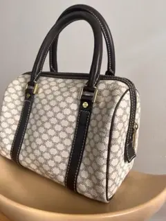 GW限定価格　CELINE セリーヌ マカダムハンドバッグ ミニボストン PVC