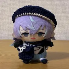 にじぱぺっと　にじぱぺ　ベレー帽　ポシェット10cmぬい服