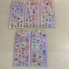 LABUBU ホログラムステッカー 5シートセット②