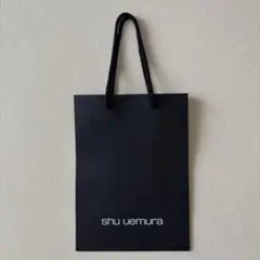 shu uemura シュウウエムラ　ショッパー　ショップ袋　黒のサムネイル