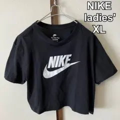 NIKE ナイキ　レディース　スポーツウェア クロップド Tシャツ　黒XL