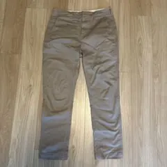 ビームス ストレッチテーパードチノ GREY M 美品