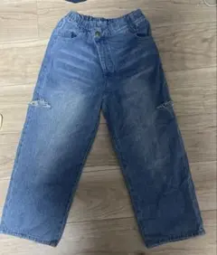 CIAOPANIC TYPY キッズ デニムパンツ ダメージ加工