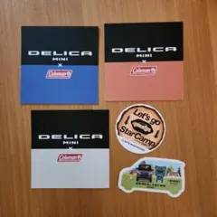 デリカミニ×Coleman　ステッカー