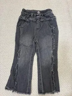 MY LITTLE WONDER フリンジデザイン デニム 100cm