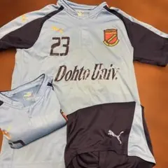 美品　福山大学　サッカー　ユニフォーム　ゲームシャツ　大学サッカー adidas 美品 福山大学 サッカー ユニフォーム ゲームシャツ 大学サッカー adidas