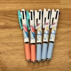 新品☆ジェットストリーム ディズニー アリエル、アリス 5本セット