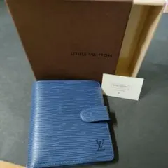 k*n様 LOUIS VUITTON エピ 二つ折り財布 ブルー - メルカリ