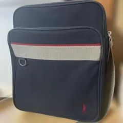 美品 通学 ネイビー スクールバッグ ショルダーバッグ イーストボーイ